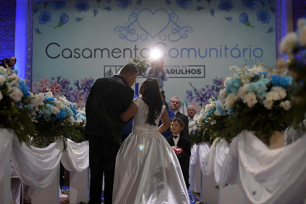 Mais de 1.500 convidados prestigiam Casamento Comunitário em Guarulhos