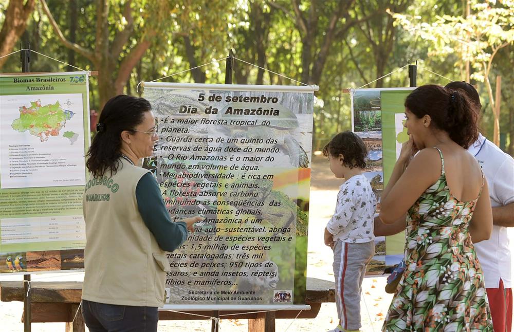 Zoológico realiza oficina em comemoração ao Dia da Amazônia