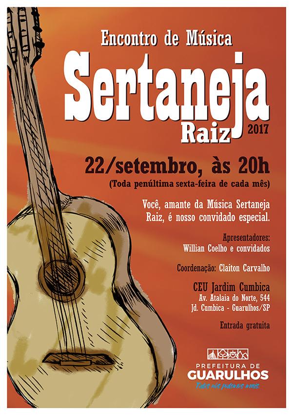 CEU Cumbica recebe Encontro de Música Sertaneja Raiz no próximo dia 22