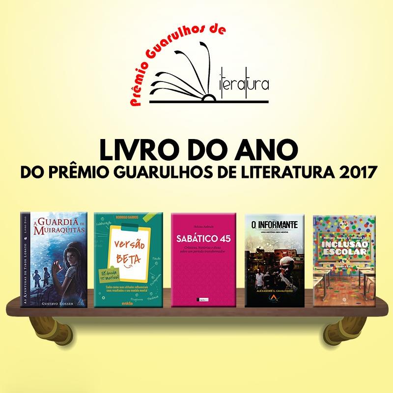 Livro de autoria do Delegado de Polícia é finalista do Prêmio Guarulhos de Literatura