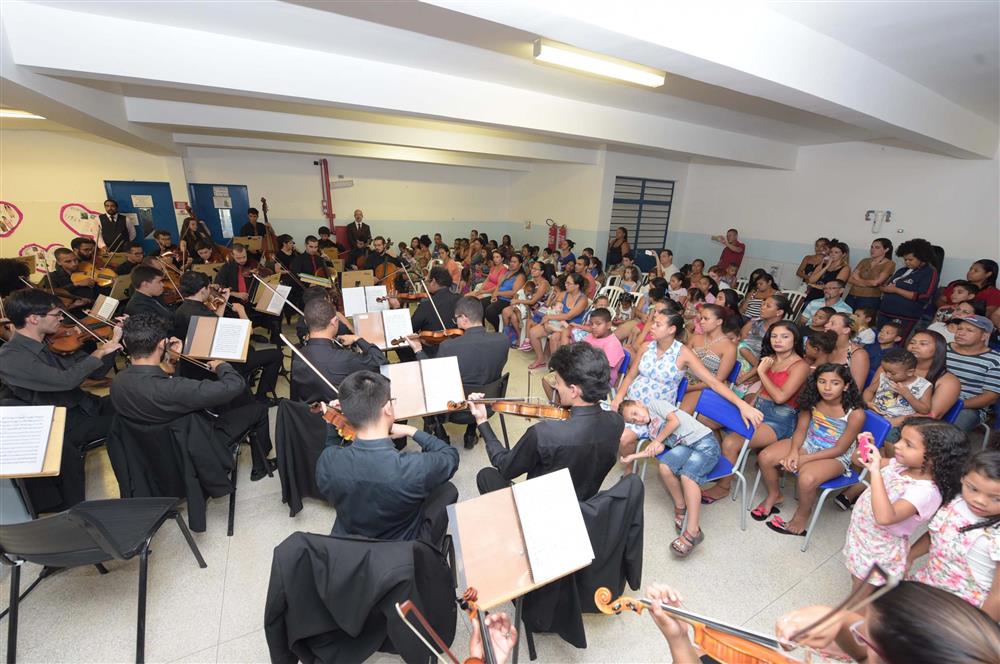 Prefeitura leva Orquestra Jovem à Vila Carmela nesta sexta-feira