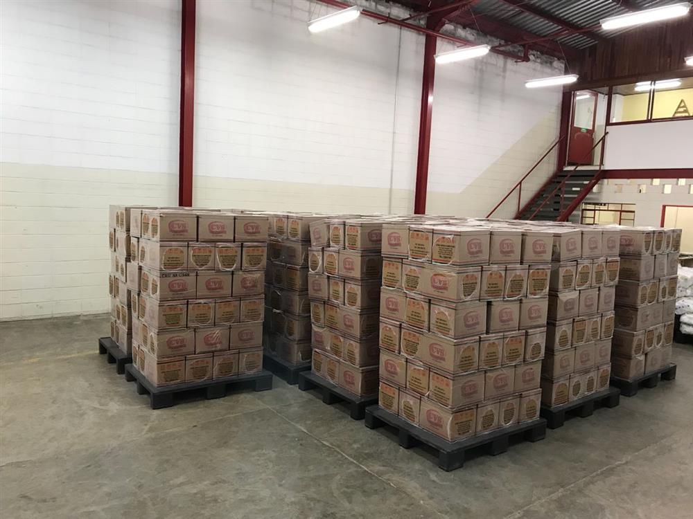 Fundo Social de Solidariedade recebe doação de mil cestas básicas