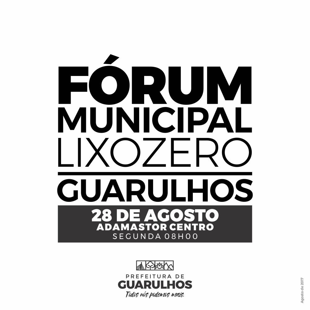 Inscreva-se aqui para o "Forum Municipal Lixo Zero Guarulhos"