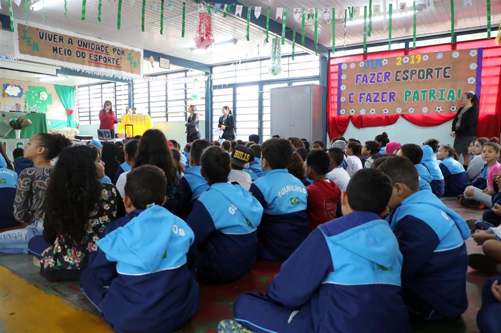 Jogos Escolares mobilizam as escolas da Prefeitura de Guarulhos