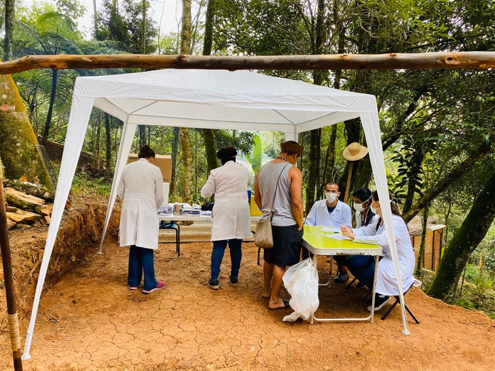 Parceria com o Butantan leva testes de Covid-19 a aldeia indígena em Guarulhos