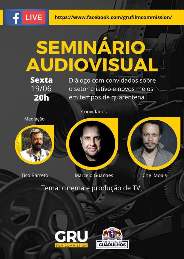 Seminário Audiovisual aborda relação entre cinema e produção de TV